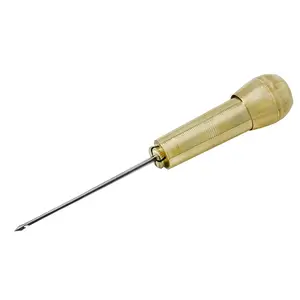 Sewing Awl with Needles for Leather Repair, Professional Alloy Steel Drilling Tool for Shoemaking, Durable Patchwork Accessory, Sewing Tools