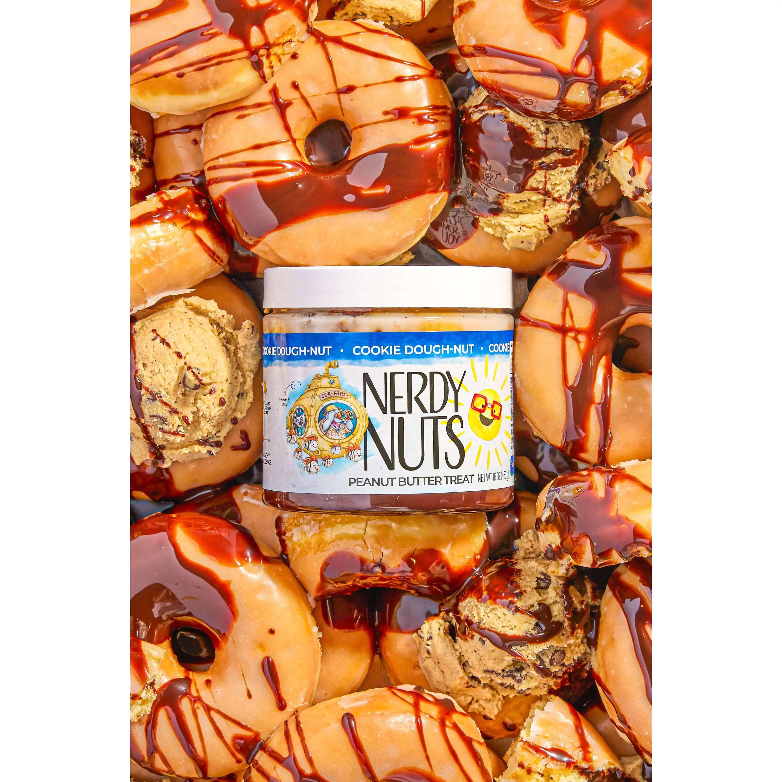 Cookie DOUGH-nut Peanut Butter Treat