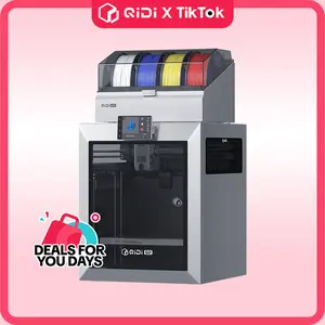 QIDI Q2 Combo Enclosed FDM 3D Printer - 65℃ Heated Chamber, Ultra Air Filtration, 600mm/s High Speed, AI Camera, Full Auto Leveling, 270x270x256mm Build Volume, for Beginners & Experts