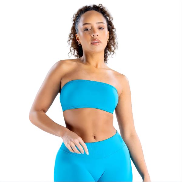 <WITH LOGO> DFYNE Backless Bandeau and Shorts/Leggings Set - Seamless shaping design, hip-lifting design, women's sportswear set, suitable for yoga, fitness, cycling, hiking, running, sports, outdoor leisure and other occasions.
