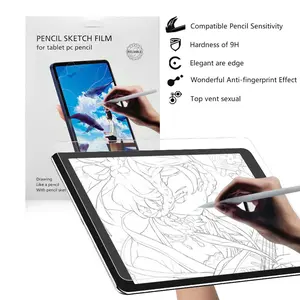 Doemoil Like Paper Screen Protector Film For iPad 9.7/iPad 10.2/iPad Air 4/iPad Pro 12.9