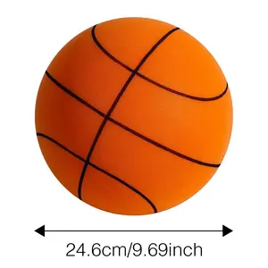 2025 Upgrade Quiet Basketball, Silent Basketball, Silent Basketball Dribbling Indoor, Soundless Basketball Foam Basketball Indoor No Noise for Quiet Dribbling Training