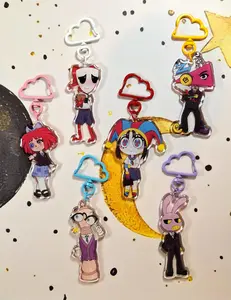The Amazing Digital Circus Keychains (TADC-inspired)