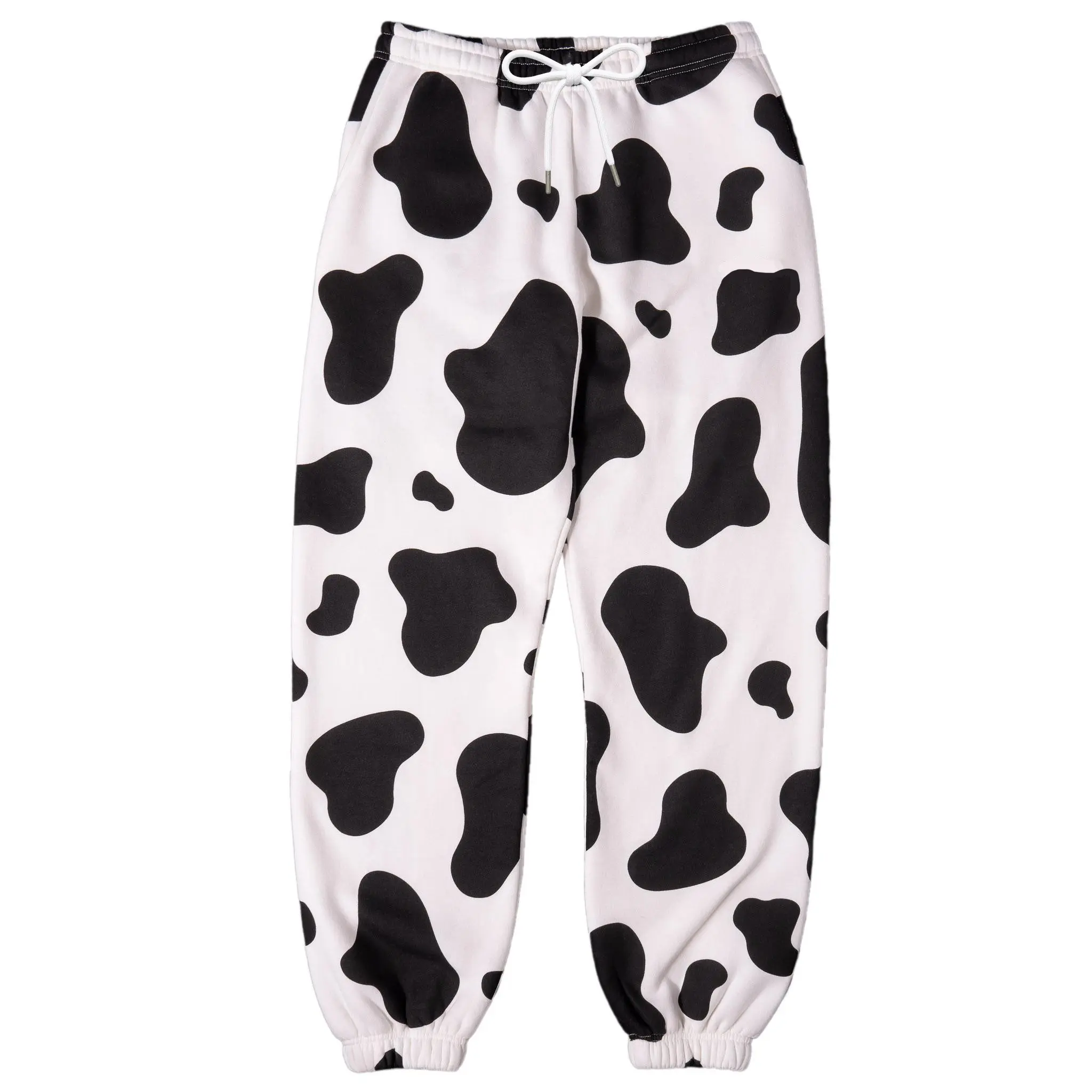 Kill Crew Women s Oversized Moo Moo Sweatpants Soft Cotton Fleece Casual Bottom with Elastic Ribbed , Unisex Jogger Pants Gift For Her
