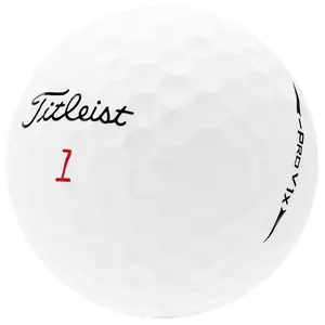 Titleist Pro V1x Left Dash Golf Balls - Mint 1 Dozen