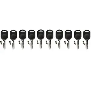Qty 10 of Key Shells W Chip Insert Compatible with Ford H84 / H92 S SA