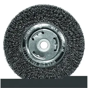 Century Drill & Tool  5 x 0.5 x 0.63 in. Coarse Bench Grinder Wire Wheel