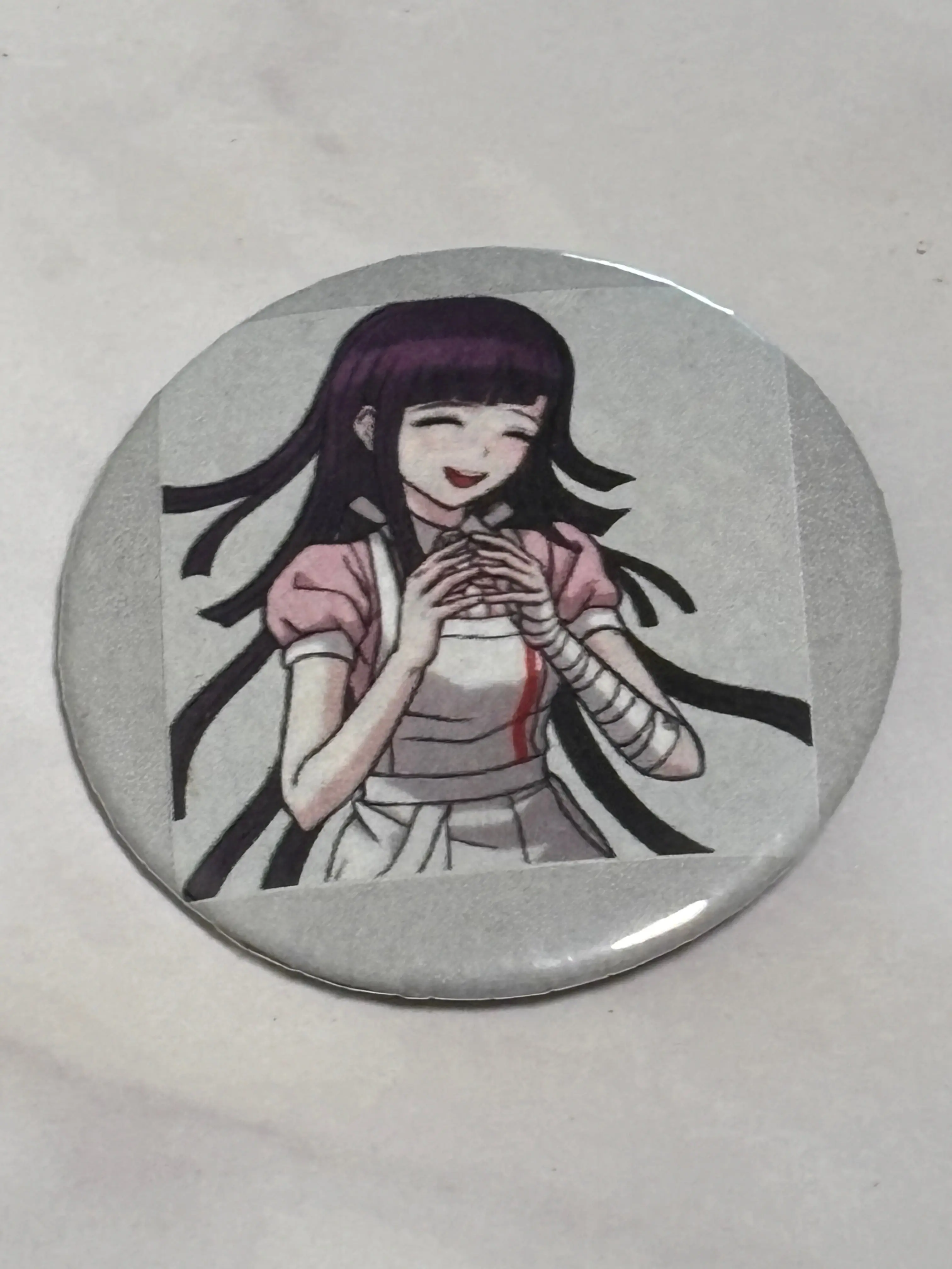 Japanese Anime Danganronpa can Badge Button