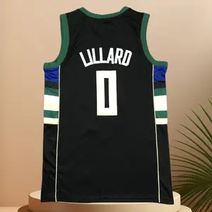 Damian Lillard Classic-Design stitched Basketball Jerseys Men's Sleeveless Black shirt 2025