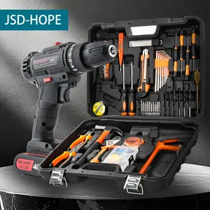 Electric hand drill to home electric hand drill rechargeable tools lithium battery to multi-function impact pistol drill electric screwdriver