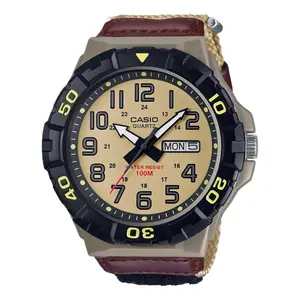 Casio Men's Oversized Sport Watch with Brown Dial - MRW-210HB-5BV