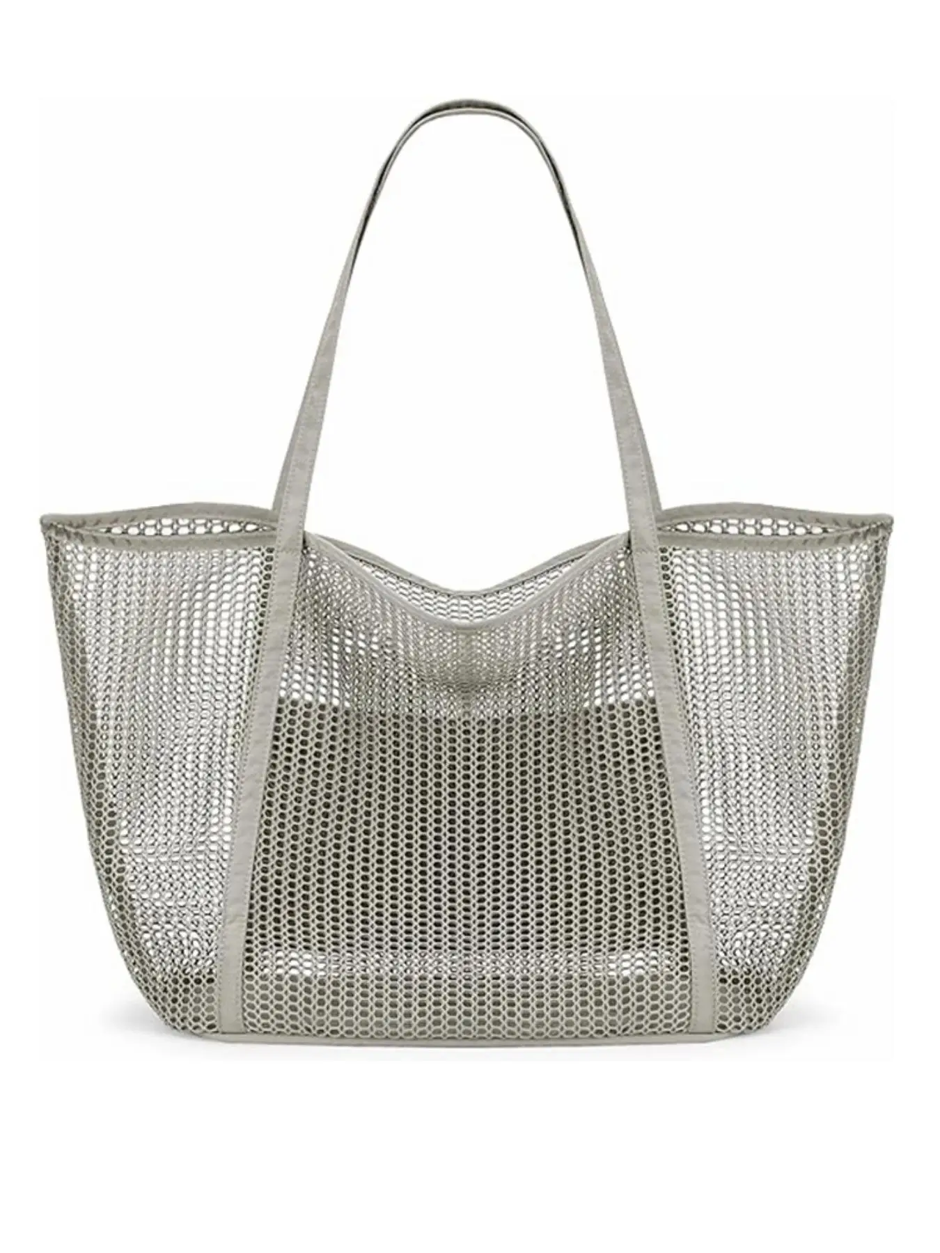 Hollow Out Design Tote Bag, Casual Versatile Large Size Beach Bag, Simple All-match Bag for Women & Girls, Casual Trendy Versatile High-quality Daily