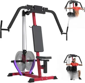 Chest Fly Machine, PEC Deck Fly and Reverse Delt Machine, 450lbs Adjustable Upper Body Workout Equipment for Home Gym, Chest and Shoulder Press for Pectoral and Rear Deltoid Weight Machines for Home
