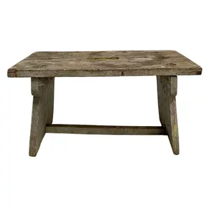 Antique Farmhouse Wooden Step Stool