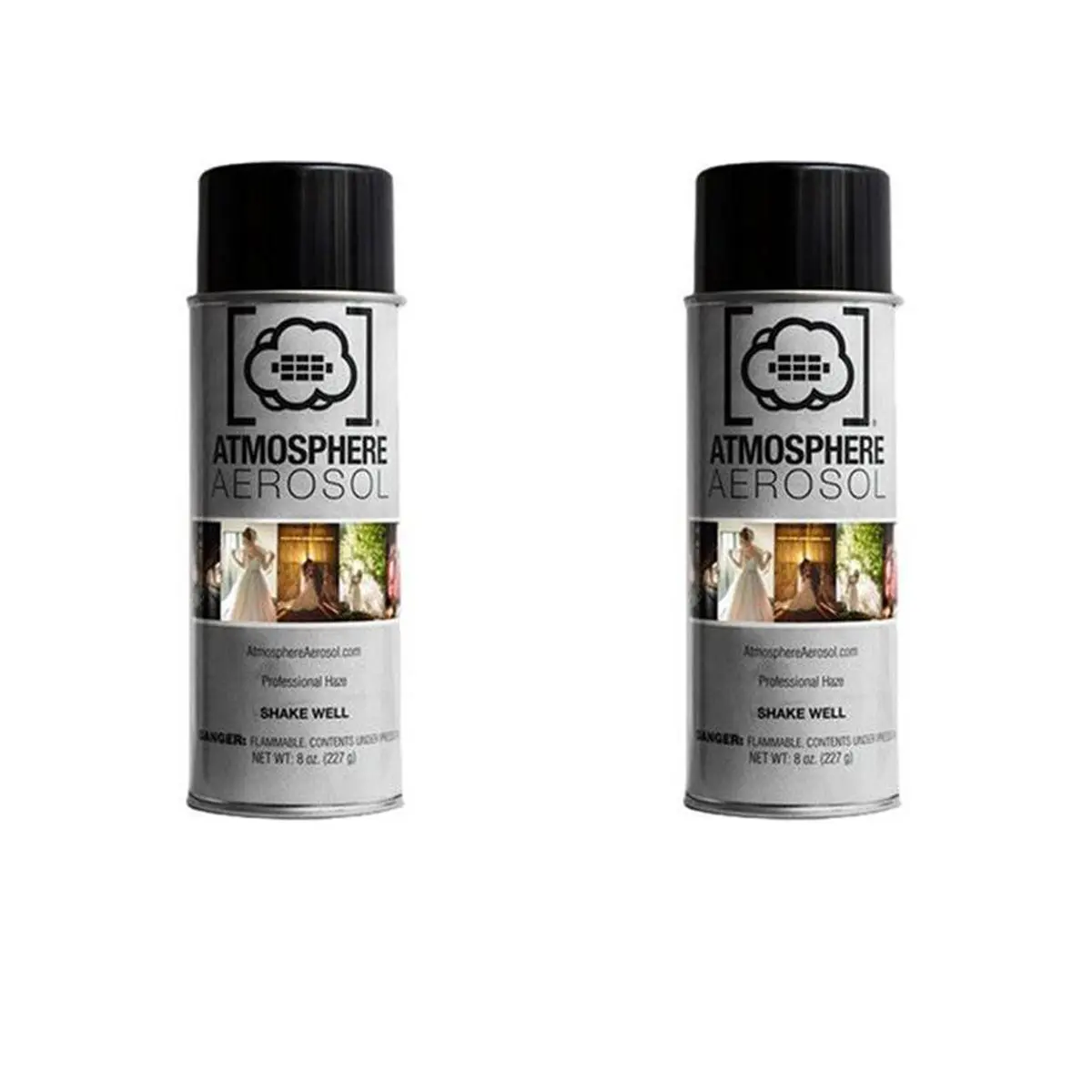 Atmosphere Aerosol Haze/Fog Spray, 2-Pack 8oz Camera Accessories for Photographers, Filmmakers