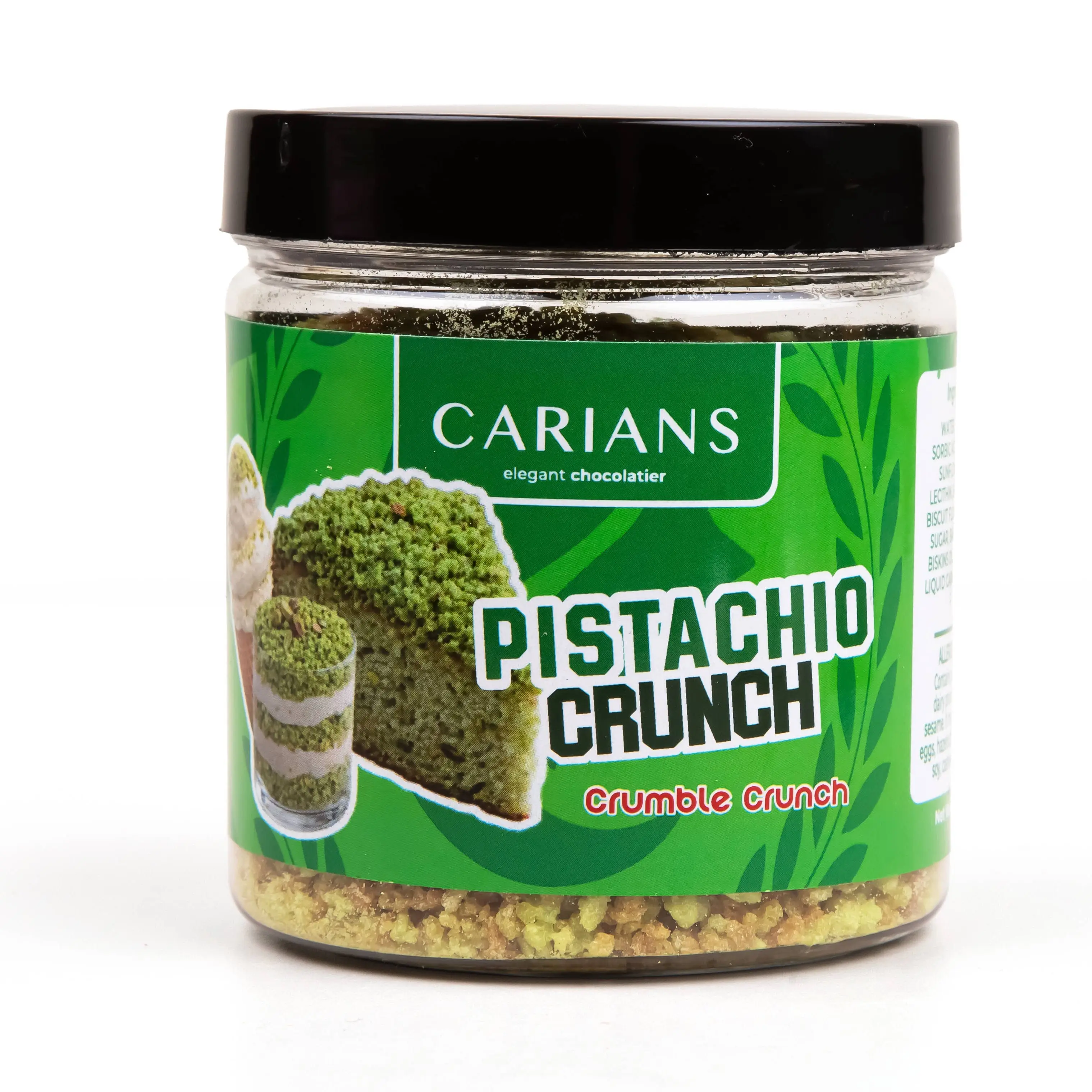 Pistachio Crunch Crumble Dessert & Ice Cream Topping – 3.5 oz