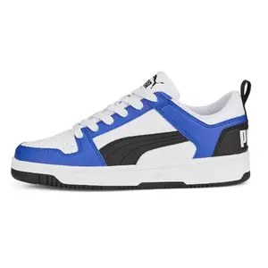 Youth Puma Rebound Layup Lo SL JR Puma White-Black-Sapphire (370490 19) (GS)