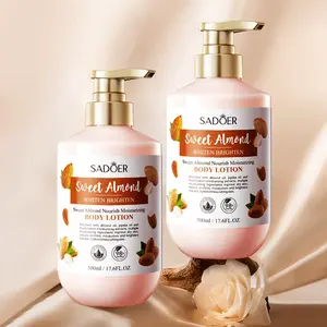 SADOER Sweet Almond Moisturizing Body Lotion - Hydrating Body Cream