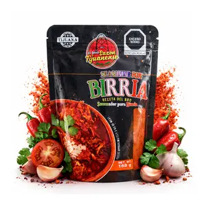 El Gran Sazón Tijuanense – Seasoning for Birria "Receta del Bro" | Traditional Mexican Birria Spice Blend | Hecho en Tijuana | Yields 3 kg of Meat | 162g Pouch
