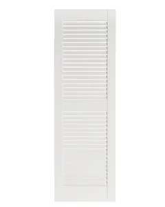 212 MAIN Premier Polystyrene Louver Exterior Decorative Shutter Blinds - 15x55 in, Paintable, Fade-Resistant, Baby & Maternity Furniture Decoration to Boost Curb Appeal