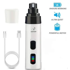 Cordless Electric Pet Nail Grinder With 5 Extra Drill Heads
