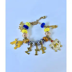Sigma Gamma Rho Cherish Bling Charm Bracelet