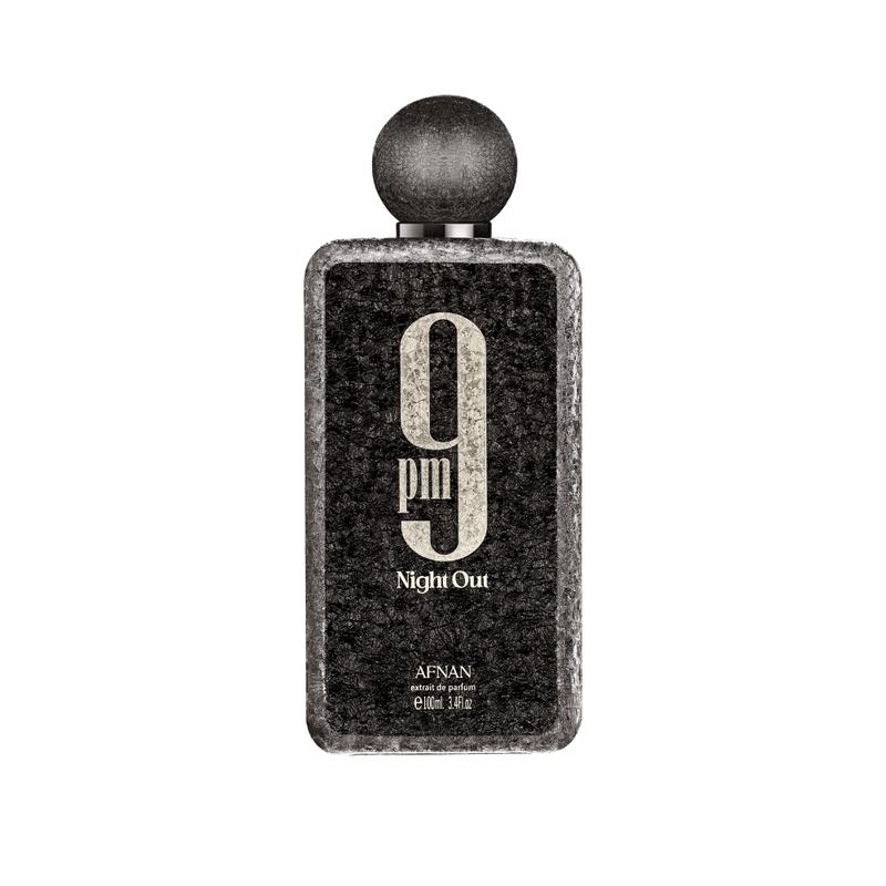 Afnan 9PM Night Out Extrait de Parfum, 100ml (3.4 oz) – Unisex Bold Nighttime Fragrance