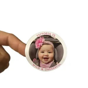 Personalized Birthday Stickers 30 ct Waterproof Party Favors for Celebrations