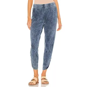 Michael Lauren Pablo Pant in Indigo Mineral Wash