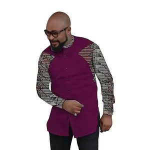 Ankara Shirt, African Men Clothing, African Men's Wear, Ankara Shirt...