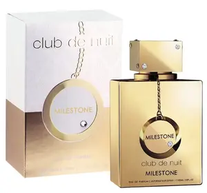 ARMAF Club de Nuit Milestone Eau de Parfum Spray for Unisex, 3.6 Ounce Perfume Fragrance Woody Floral