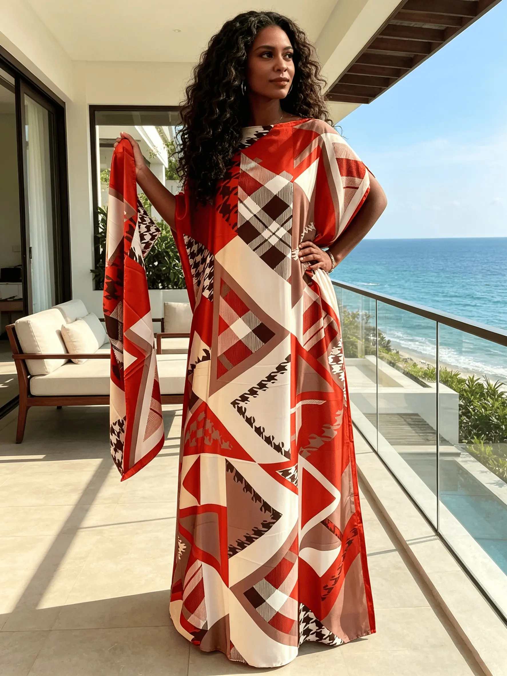 ワンピース TADO RIYA CAFTAN DRESS Caftan - TikTok Shop