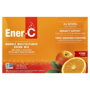 Ener-C Vitamin C, Multivitamin Drink Mix, Orange, 30 Packets, 0.3 oz (8.67 g) Each