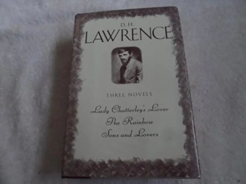 USED Book - D.H. Lawrence, three complete novels: Lady Chatterley's lover, The Rainbow, Sons and lovers by D. H Lawrence (Hardcover) - english