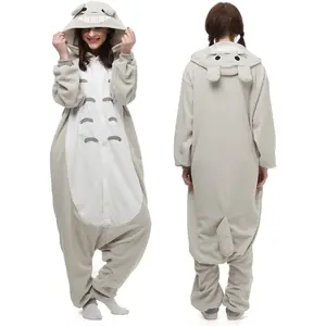 Wishliker Adult Onesie Animal Pajamas Halloween Cosplay Costumes Party Wear Blue Wishliker
