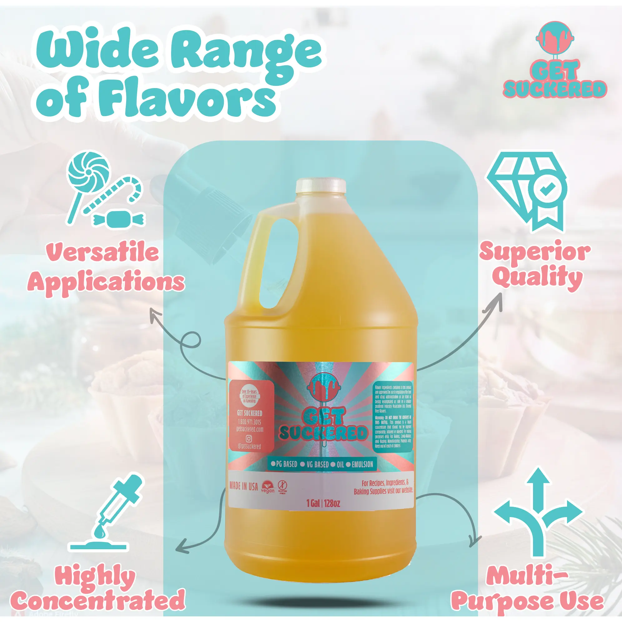 sucralose vape Sweetener (Liquid Sucralose)