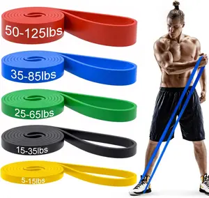 Pull up Bands, Resistance Bands, Pull up Assistance Bands Set for Men & Women, Exercise Workout Bands for Working Out, Body Stretching, Physical Therapy, Muscle Training WSAKOUE