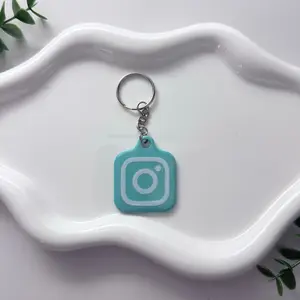 B Grade Instagram NFC Keychain
