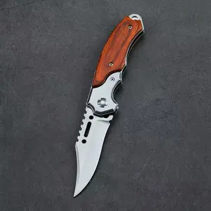 Wooden handle, fruit knife, meat knife