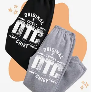 WWE Roman Reigns OTC Sweatpants - Unisex Tribal Chief Design for Men & Women - Comfortable & Stylish Casual Wear - Perfect Gift for Fans, Trending 26 R