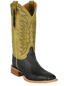 Justin Men's Burchett Western Boot Broad Square Toe - Cx1310