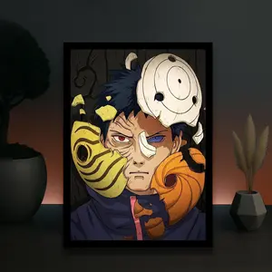 [Sale up to 30%] + [FREE SHIP] + [NO FRAME] Obitoo Uchiha Narutoo Anime Poster, Decoration Gift Fan Idea Wall Art, Decor Room Home Artistic Print Photo