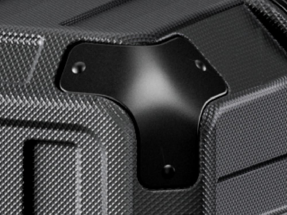 LUGGEX 30 Inch Checked Suitcase with Spinner Wheels, 8010S Aluminum Frame Zipperless Polycarbonate Hard Shell Suitcase with 5 Packing Cubes and a Shoe Bag