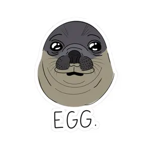 Seal Egg Sticker