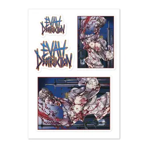 Evah Destruction - Titans 2 Crowning Sticker sheet