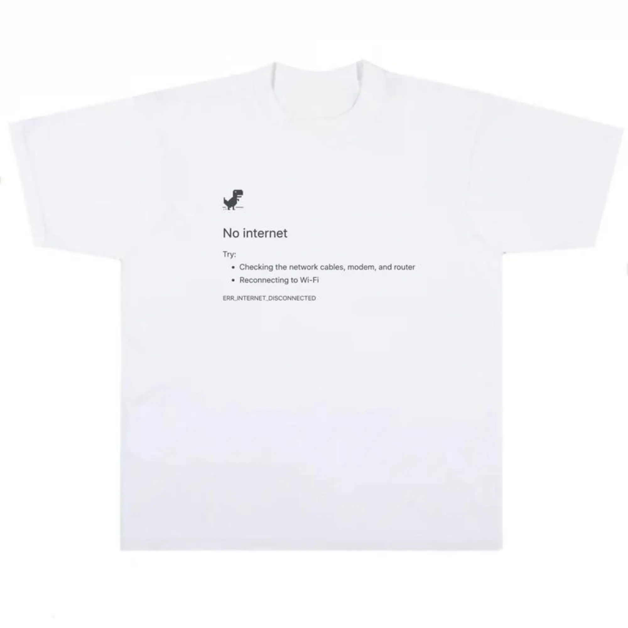 No Internet Loading Screen Graphic T-Shirt