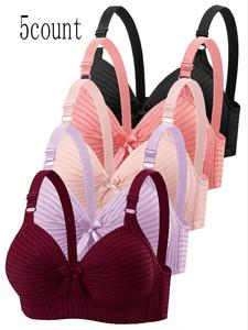 Lightweight Bra Set for All-Day Comfort & Support, Soft Fabric, Multiple Sizes Available, Ideal for Daily Wear, Unlined Design