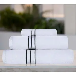 Superior Ultra-Plush Turkish Cotton Solid 3-Piece Towel Set
