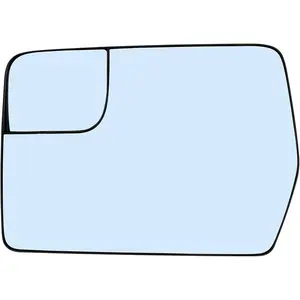 Driver Left Side Heated Mirror Replacement for 2011 2012 2013 2014 Ford F150 Blind Spot Mirror Glass - Side View Heated Convex Mirror Glass with Rear Holde