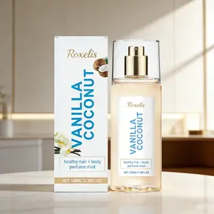 Vanilla Coconut Body Spray (100ML), Long-Lasting Fragrance, Fresh and Elegant, Romantic Date Scent, Valentine's Day Gift, Unique Charm, Body Perfume, Body Hair Fragrance